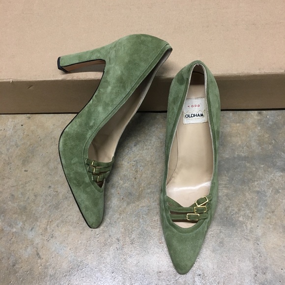 Todd Oldham Shoes-Green-SZ 40 in Italian 9 - Picture 15 of 15